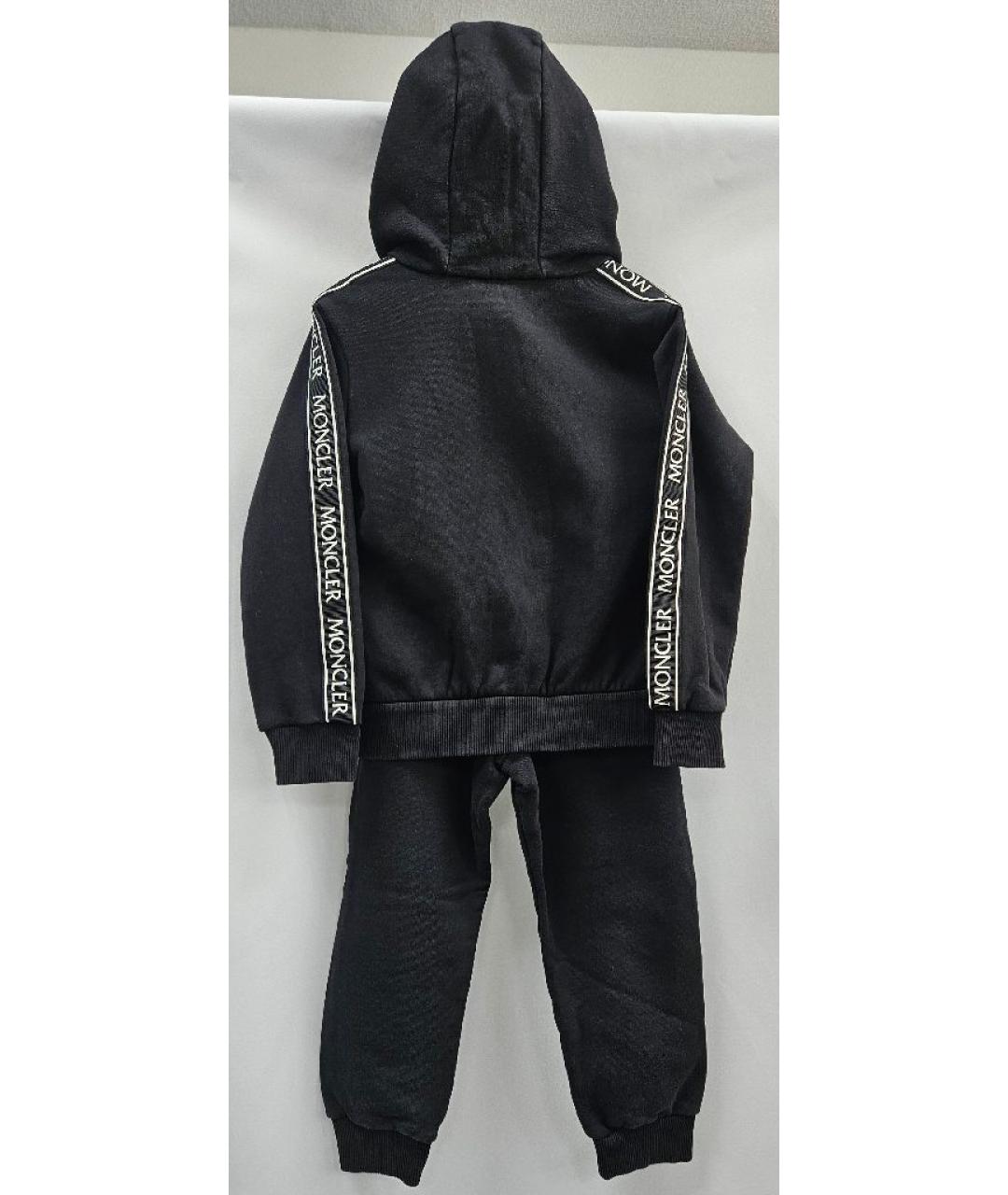 MONCLER Черный хлопковый комплект, фото 2