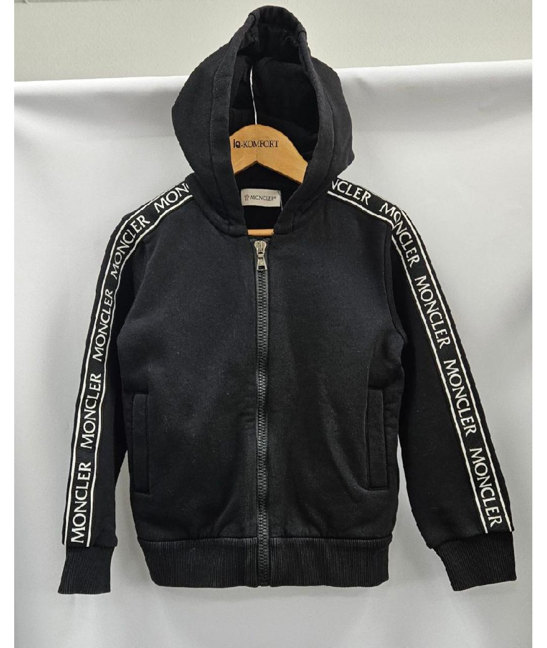 MONCLER Черный хлопковый комплект, фото 5