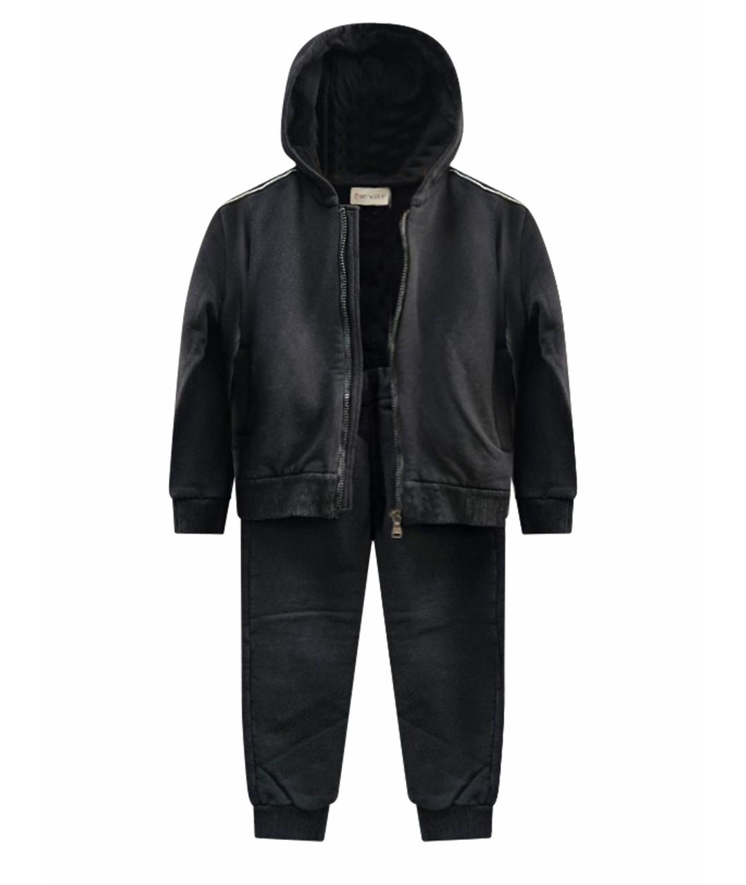 MONCLER Черный хлопковый комплект, фото 1