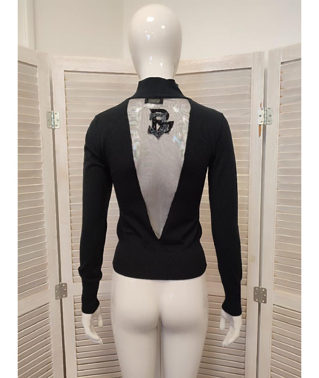 JOHN RICHMOND Черная водолазка, фото 2