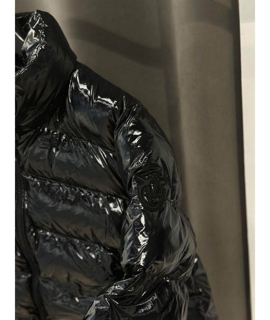 PINKO Черная полиэстеровая куртка, фото 2