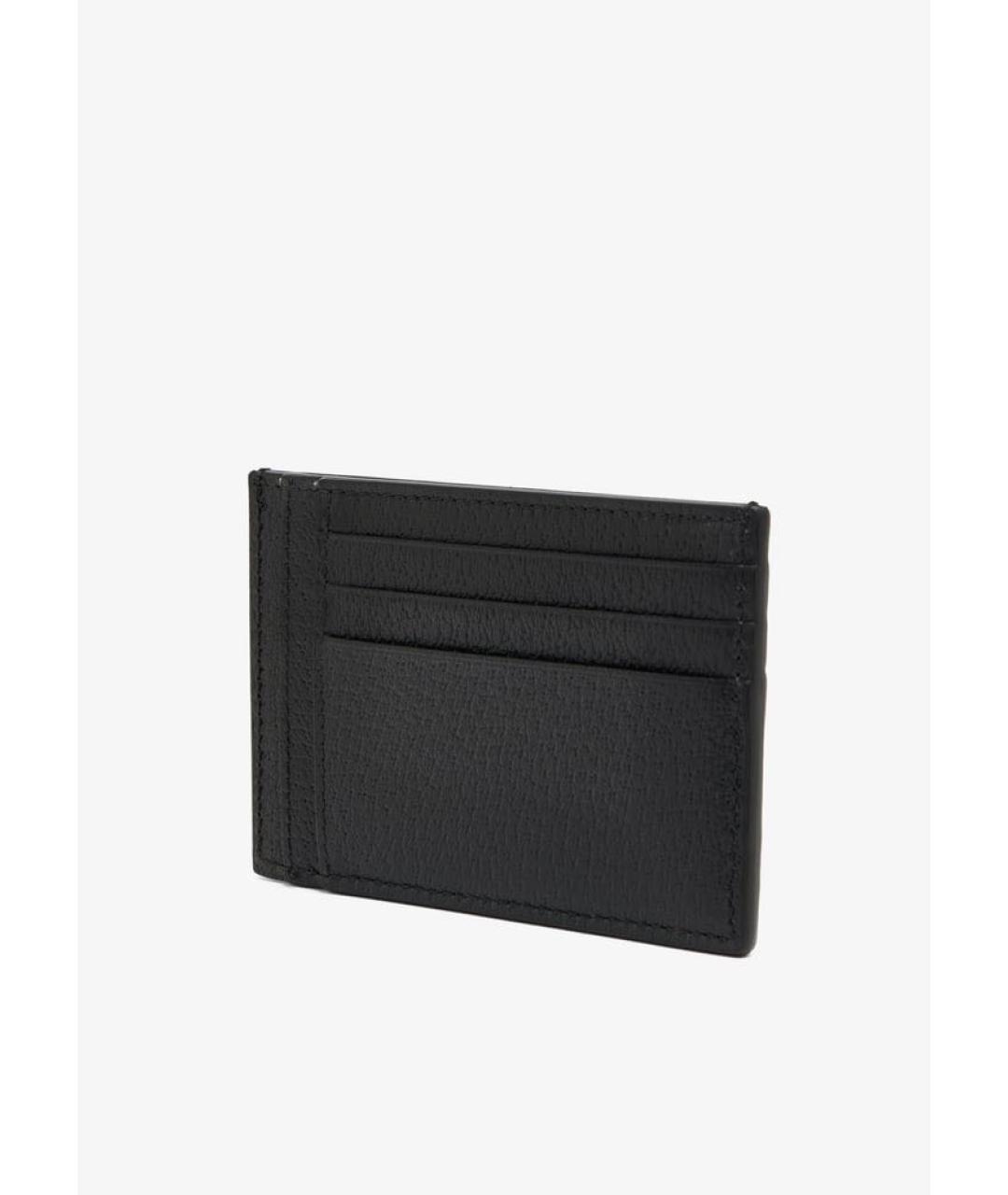 GUCCI Черный кожаный кардхолдер, фото 2