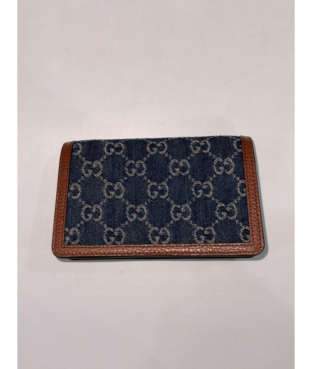 GUCCI Синяя сумка через плечо, фото 3