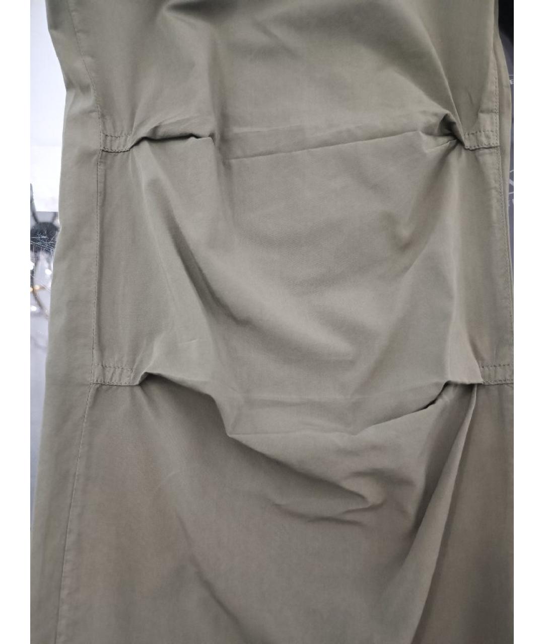 3X1 Хаки хлопковые брюки широкие, фото 5