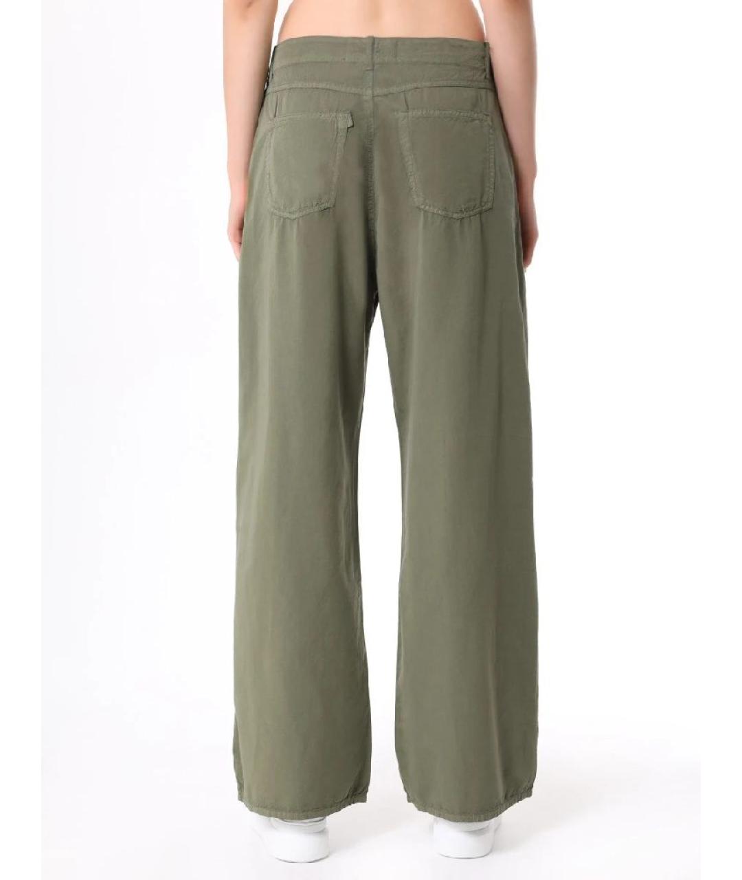 3X1 Хаки хлопковые брюки широкие, фото 8