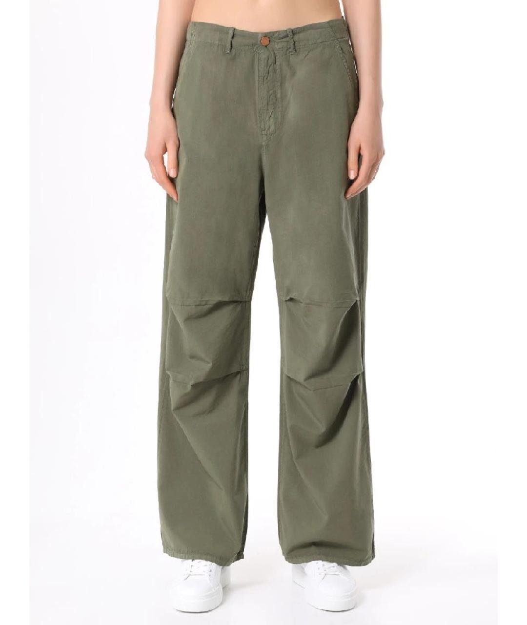 3X1 Хаки хлопковые брюки широкие, фото 7