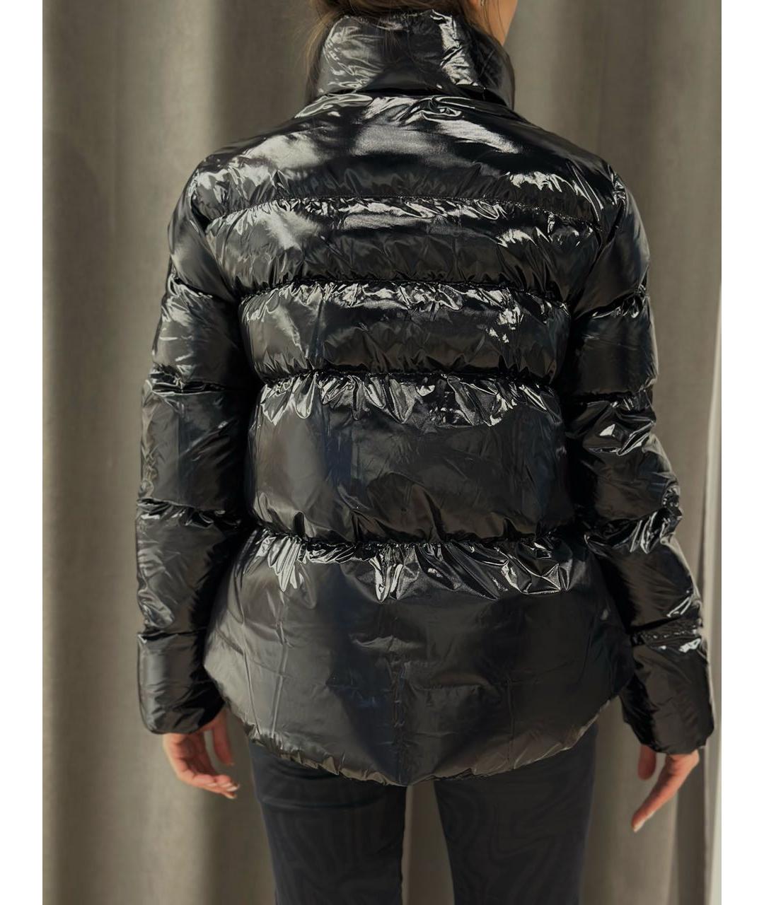 PINKO Черная полиэстеровая куртка, фото 6