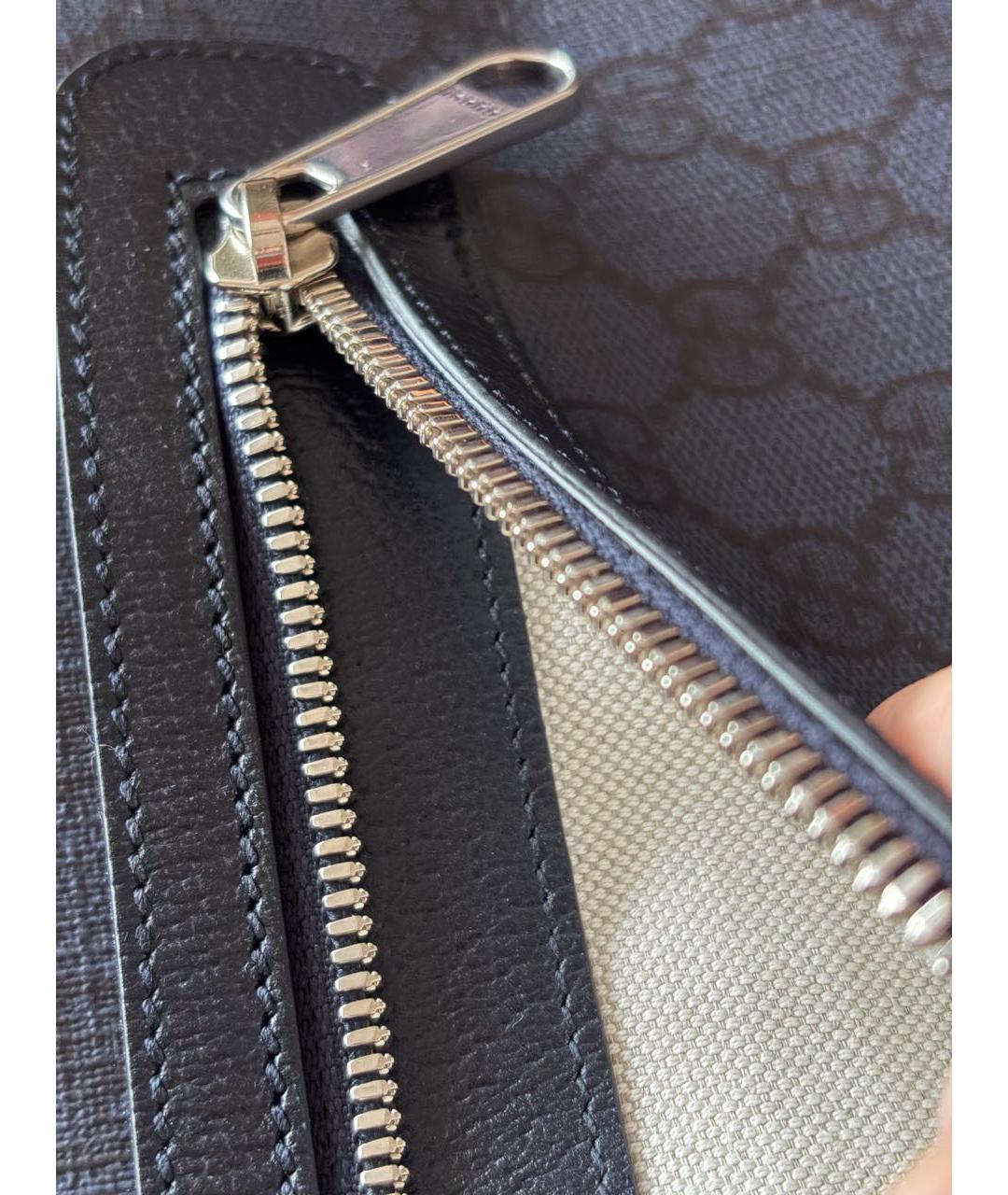 GUCCI Темно-синяя сумка на плечо, фото 4