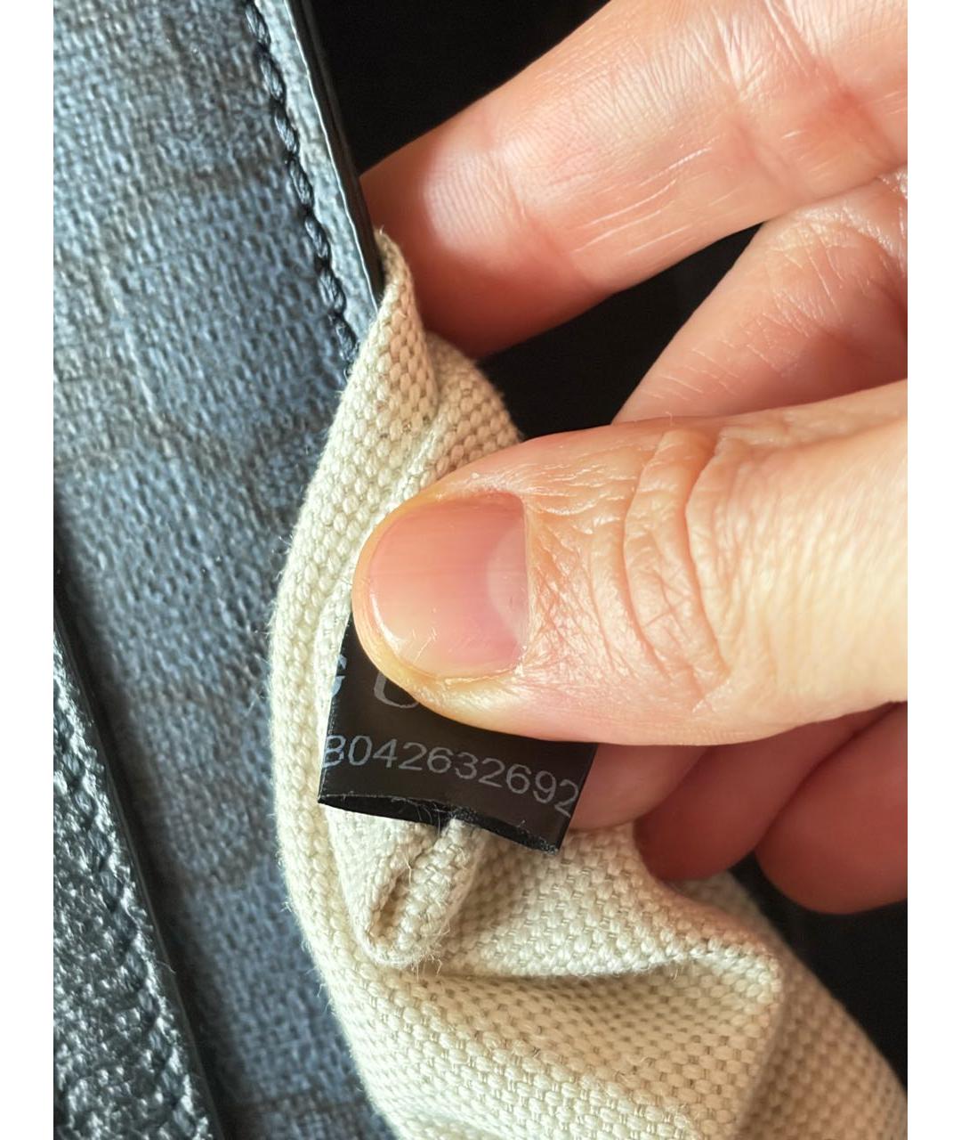 GUCCI Темно-синяя сумка на плечо, фото 5