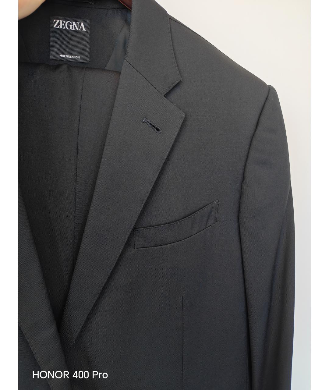 ZEGNA Черный классический костюм, фото 4