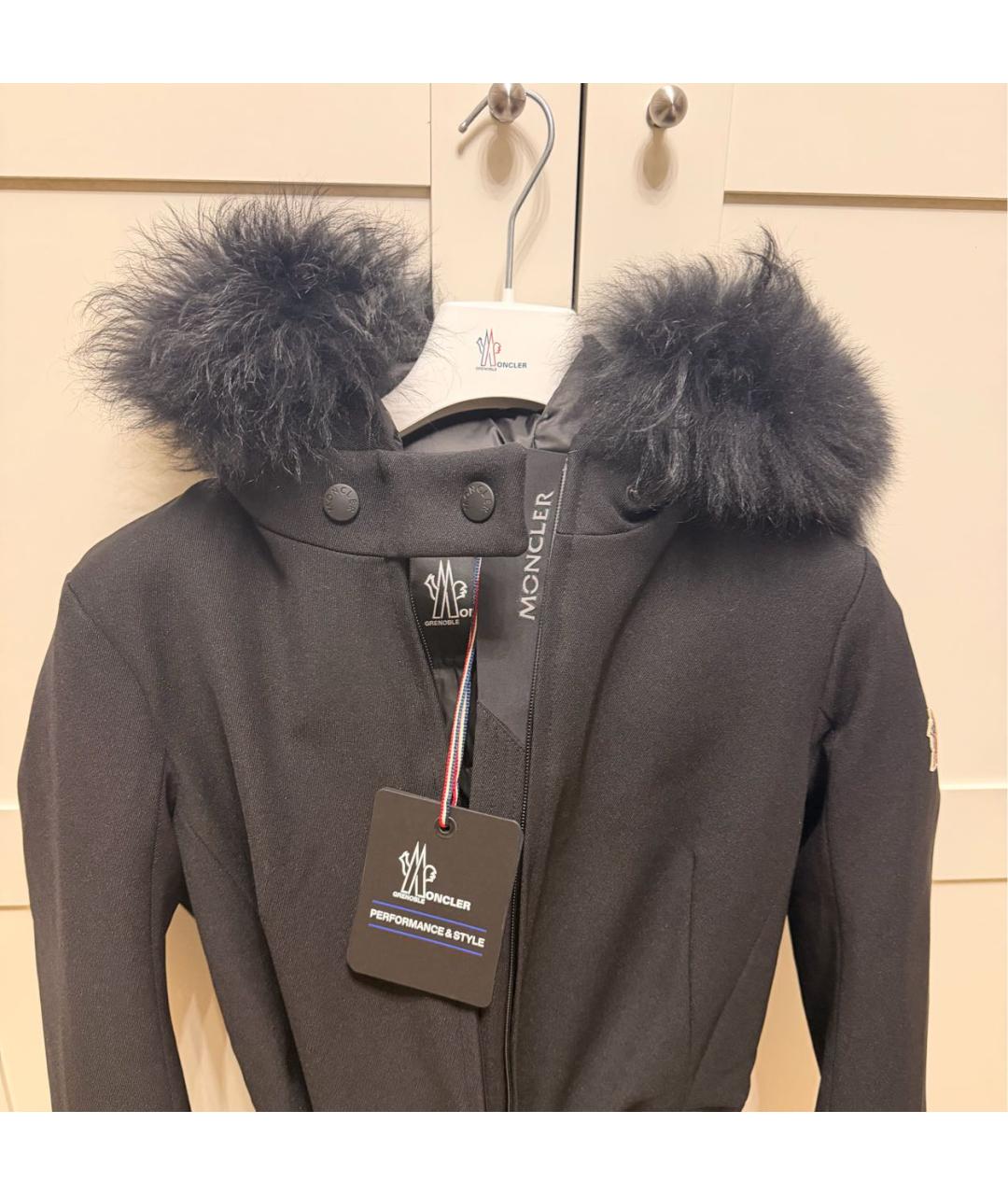 MONCLER GRENOBLE Черная полиамидовая куртка, фото 3