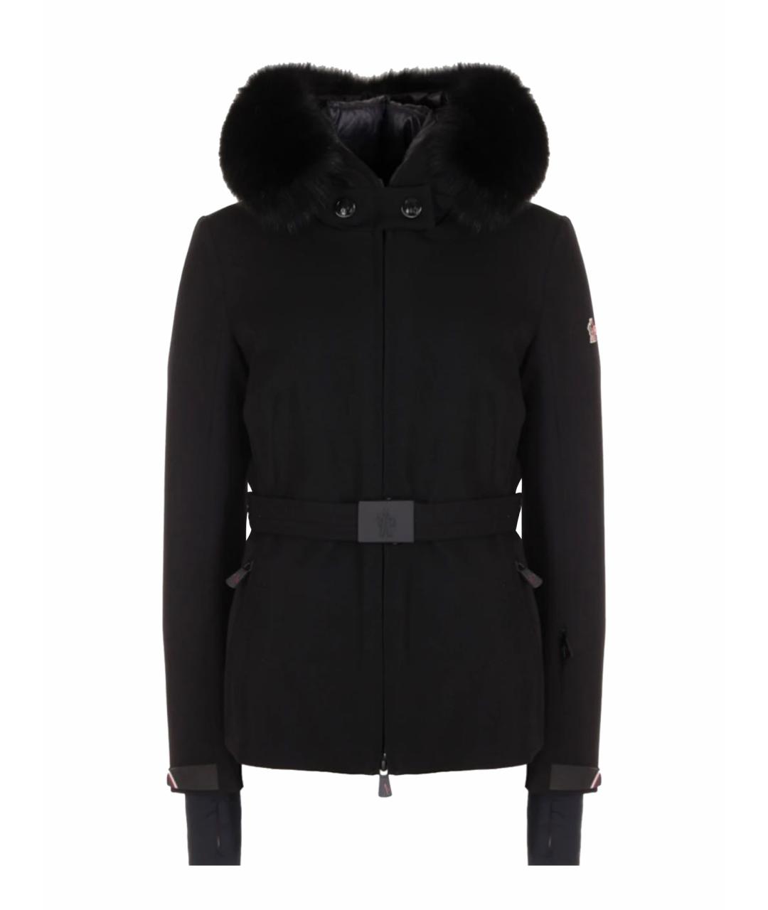 MONCLER GRENOBLE Черная полиамидовая куртка, фото 1