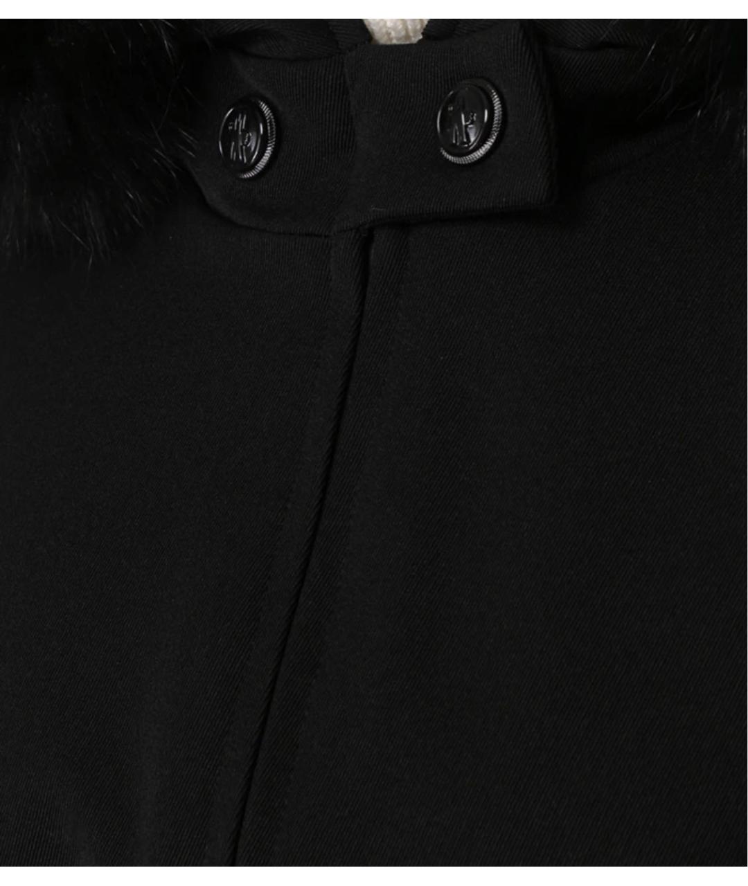 MONCLER GRENOBLE Черная полиамидовая куртка, фото 4