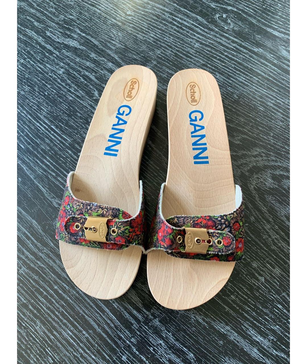 GANNI Мульти сабо, фото 3