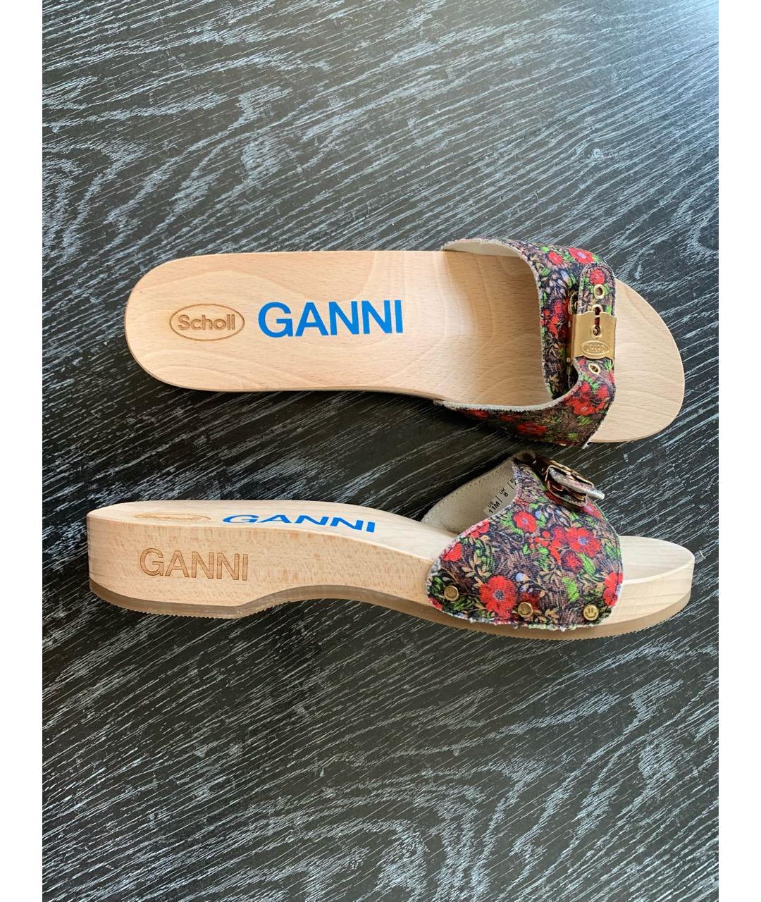 GANNI Мульти сабо, фото 2