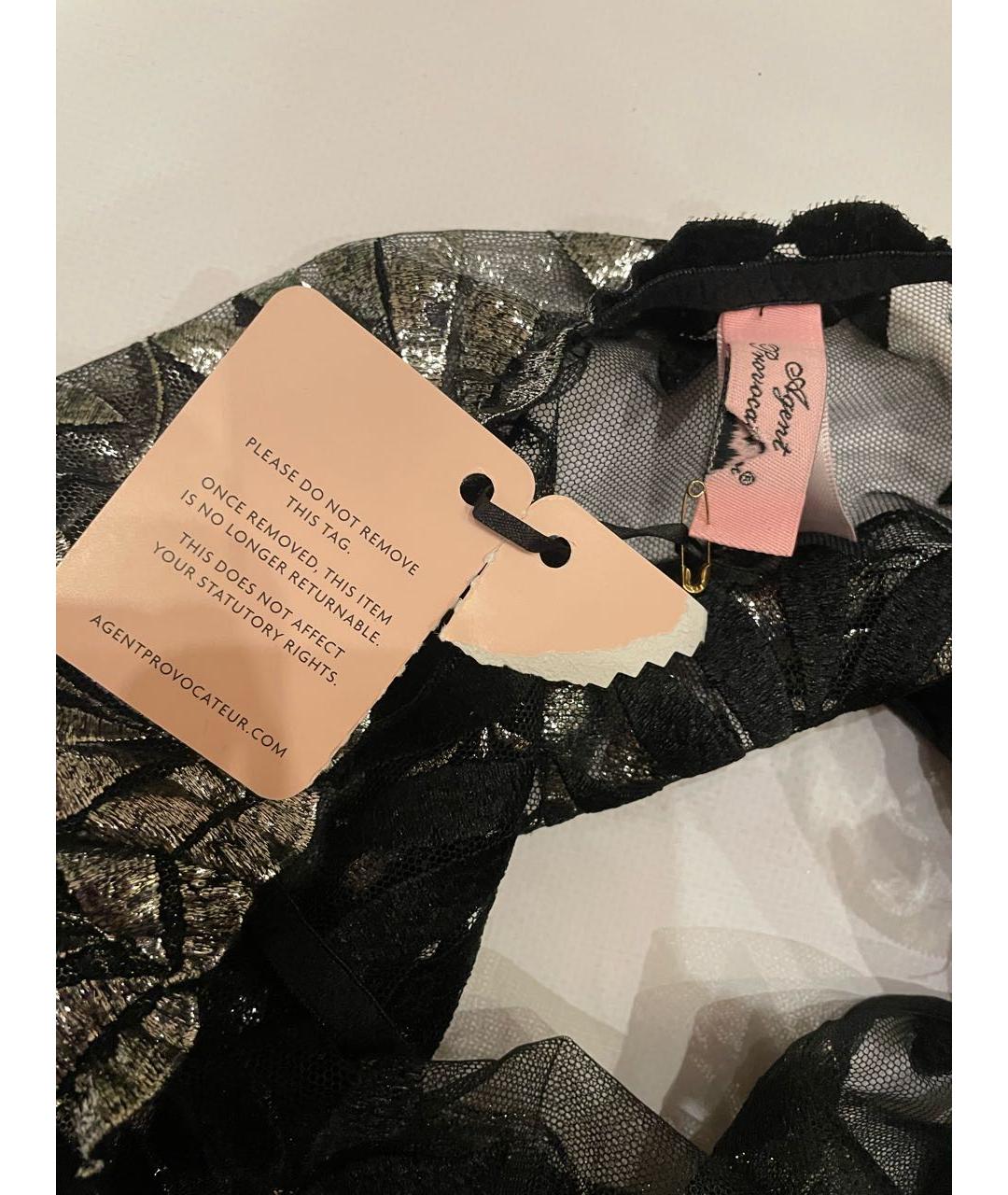 AGENT PROVOCATEUR Серебряные трусы, фото 7