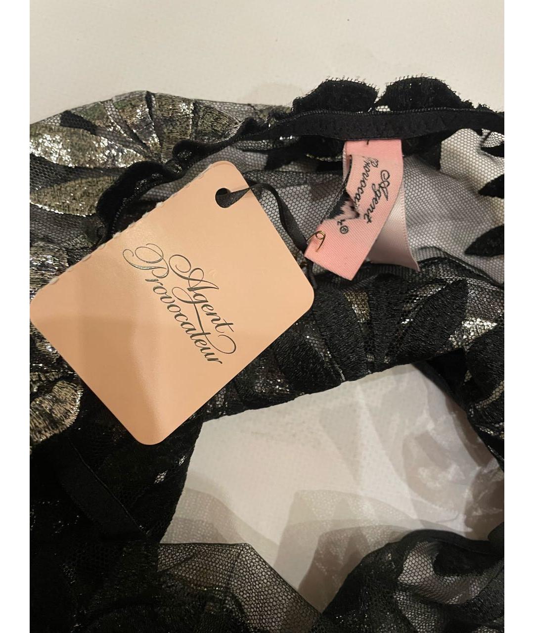 AGENT PROVOCATEUR Серебряные трусы, фото 6