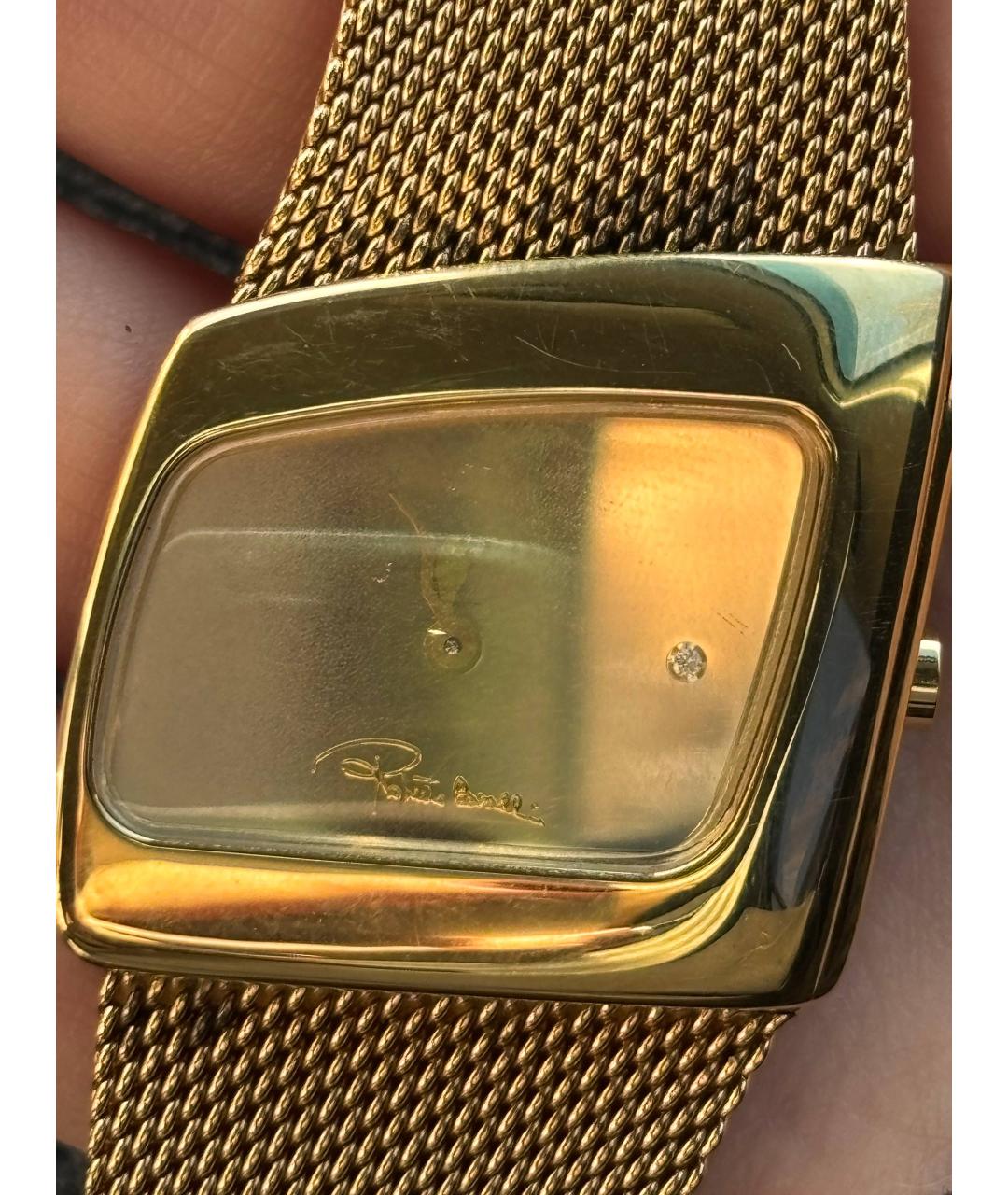 ROBERTO CAVALLI Золотые часы, фото 3