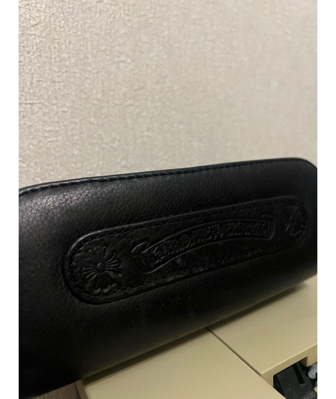 CHROME HEARTS Черные металлические солнцезащитные очки, фото 3