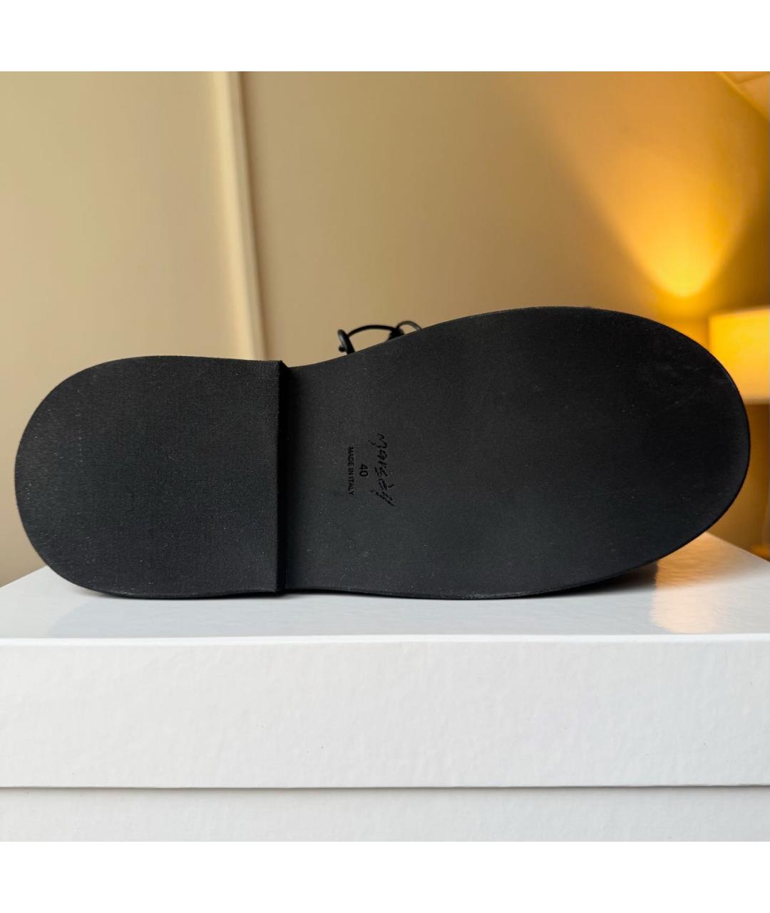 MARSELL Черные кожаные ботинки, фото 7