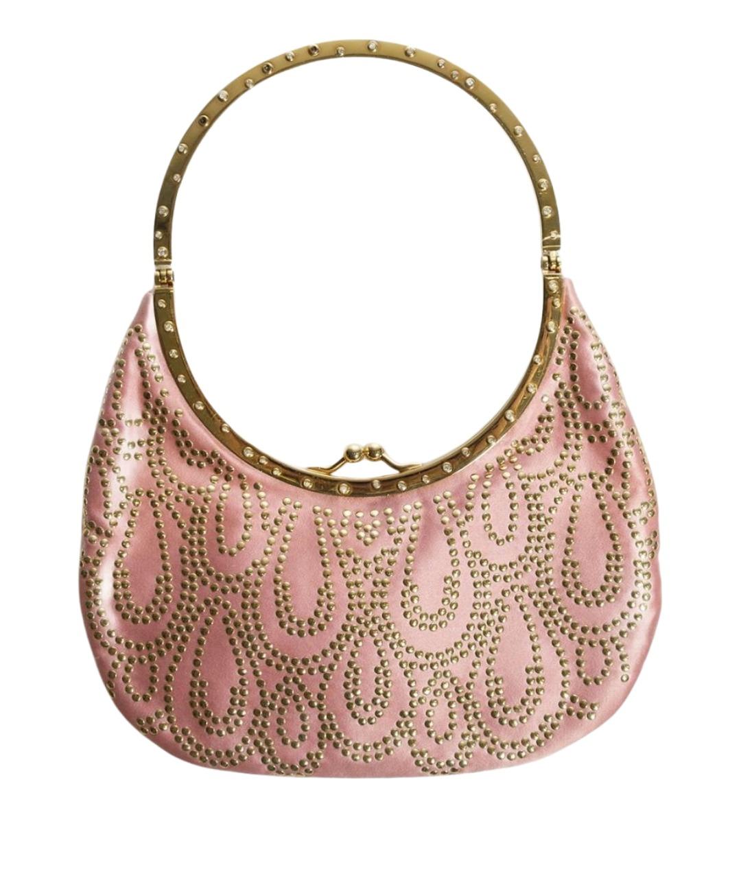 VALENTINO Розовая сумка с короткими ручками, фото 1