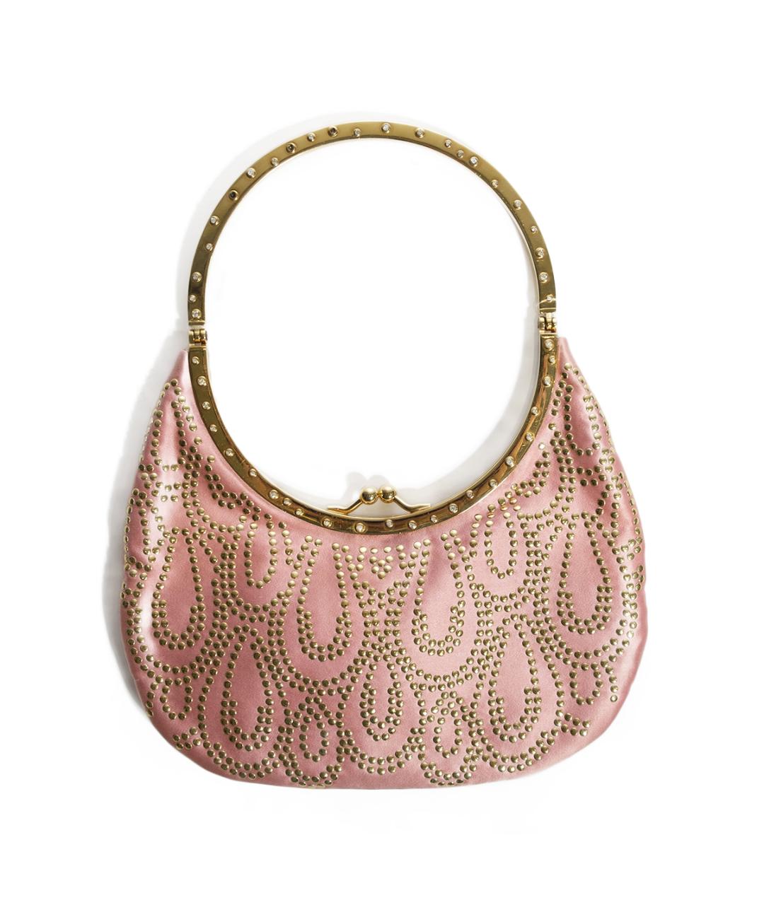 VALENTINO Розовая сумка с короткими ручками, фото 6