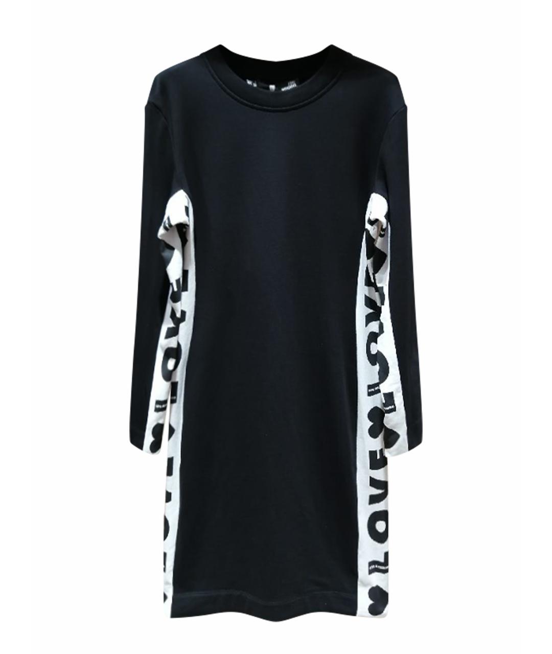 LOVE MOSCHINO Черное повседневное платье, фото 1