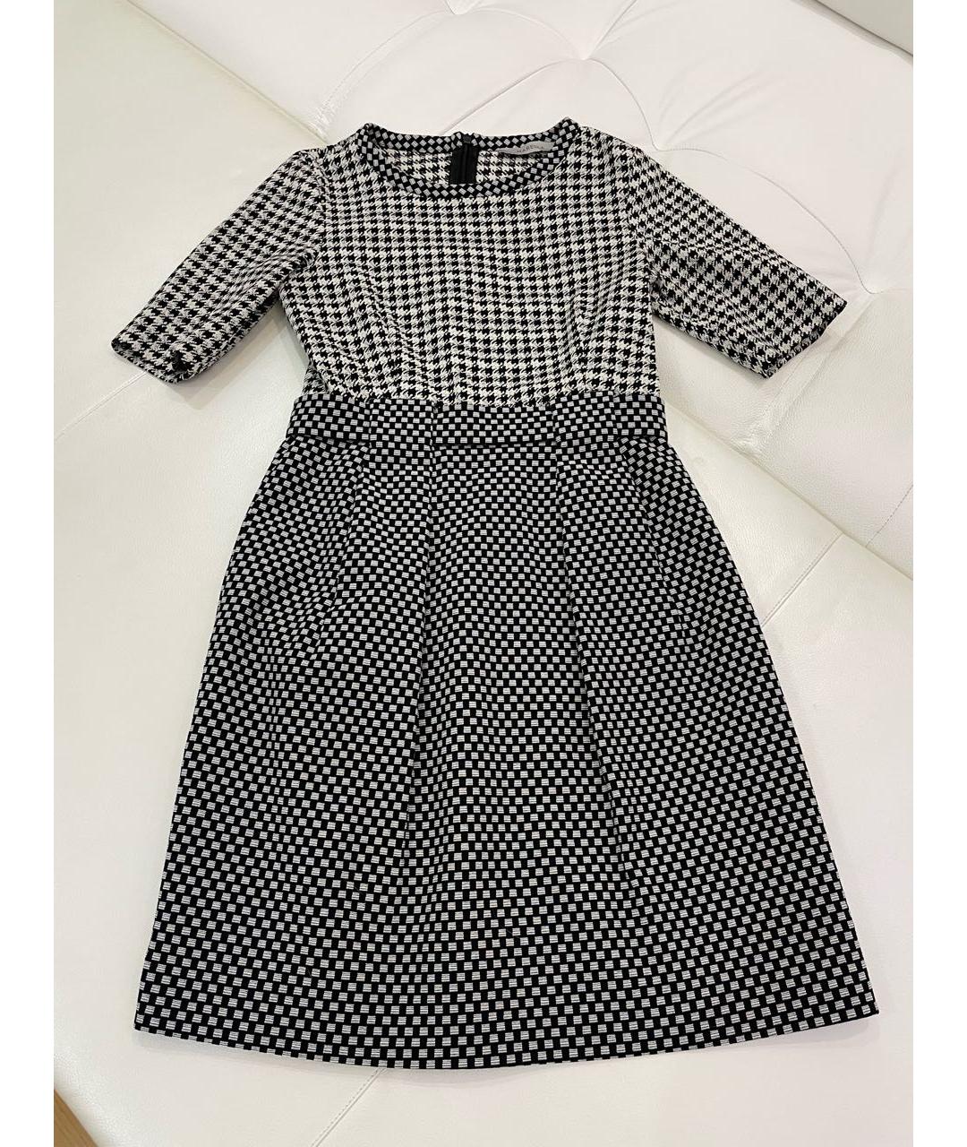 MARELLA Серое хлопковое повседневное платье, фото 5