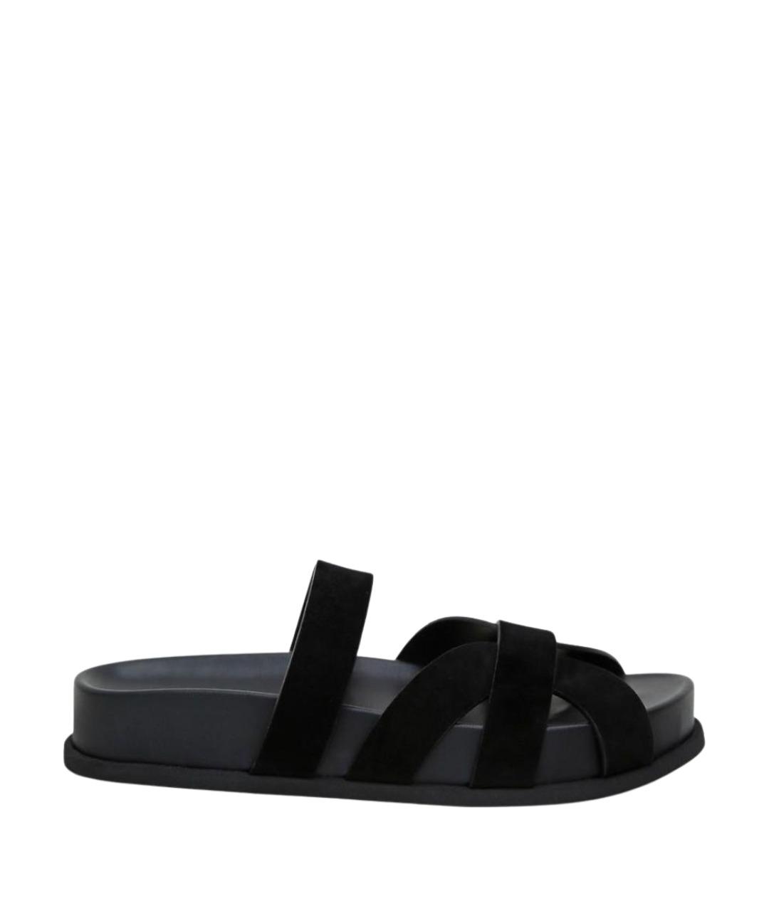 NEOUS Черные замшевые сандалии, фото 1