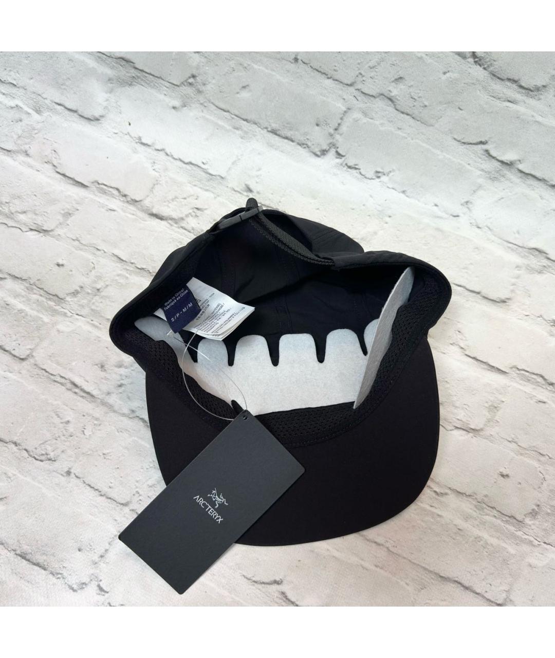 ARCTERYX Черная синтетическая кепка/бейсболка, фото 3