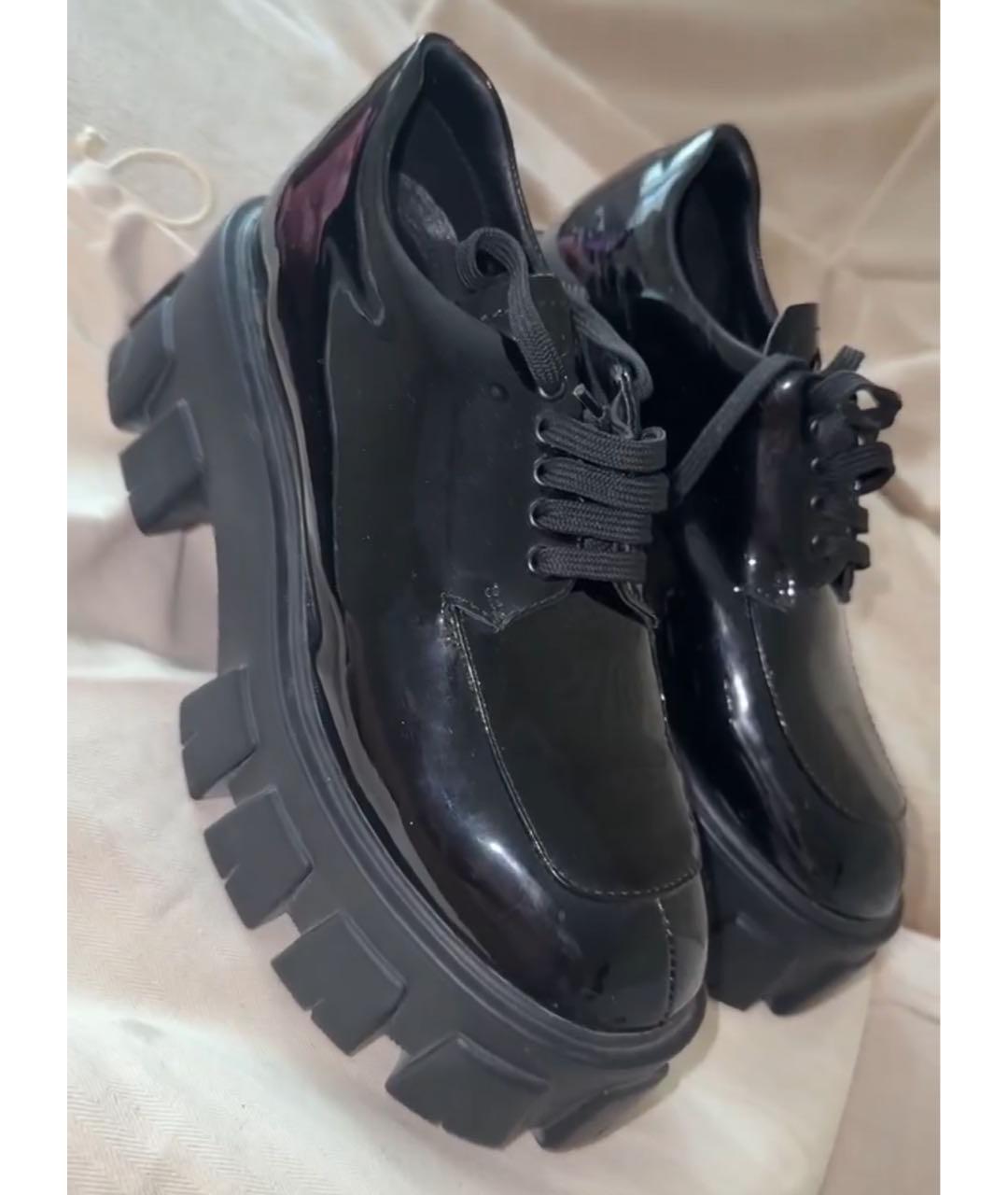 PRADA Черные туфли из лакированной кожи, фото 5