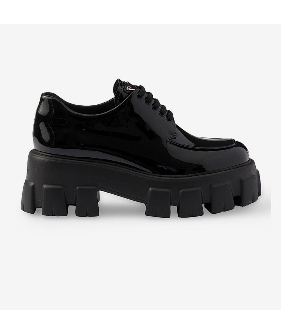 PRADA Черные туфли из лакированной кожи, фото 9