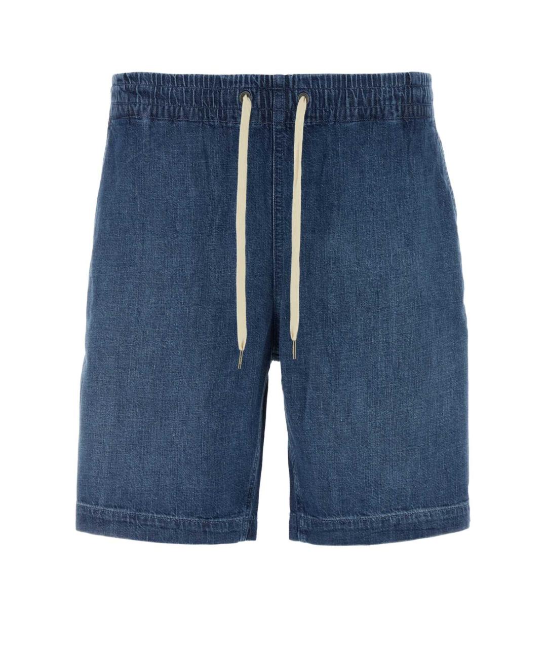 POLO RALPH LAUREN Синие хлопковые шорты, фото 1