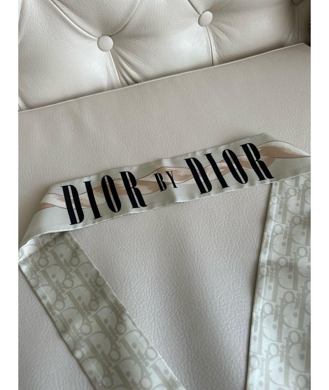 CHRISTIAN DIOR Мульти шелковый платок, фото 8