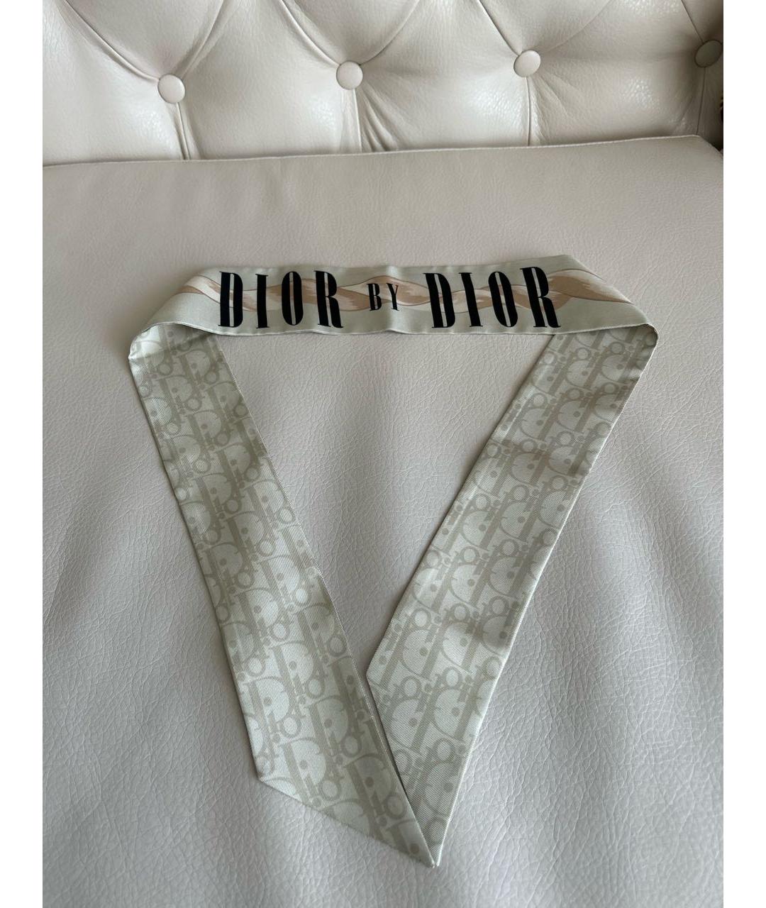 CHRISTIAN DIOR Мульти шелковый платок, фото 7