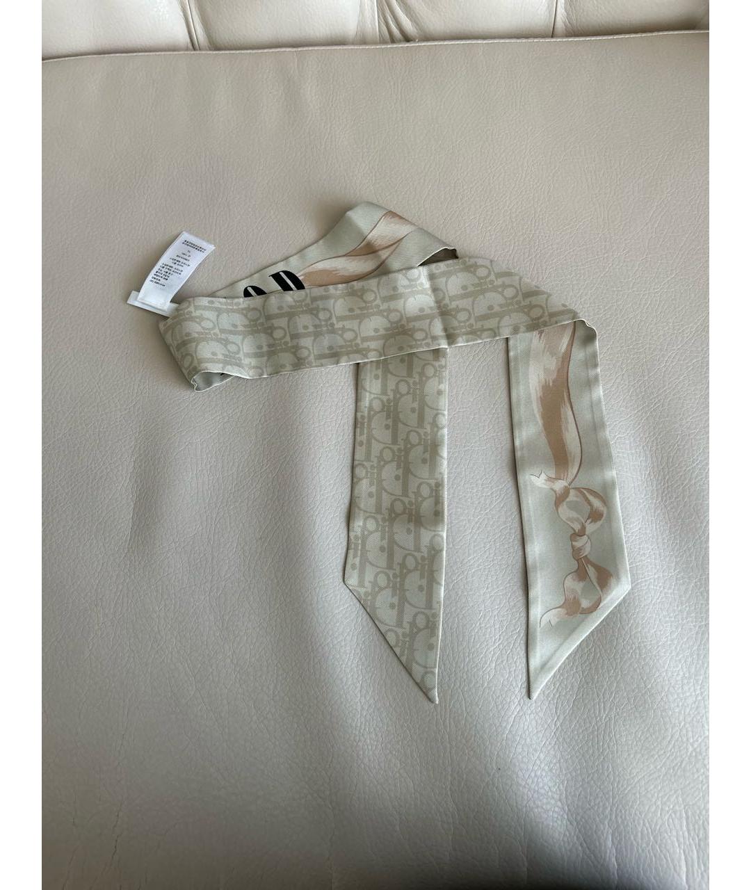 CHRISTIAN DIOR Мульти шелковый платок, фото 5