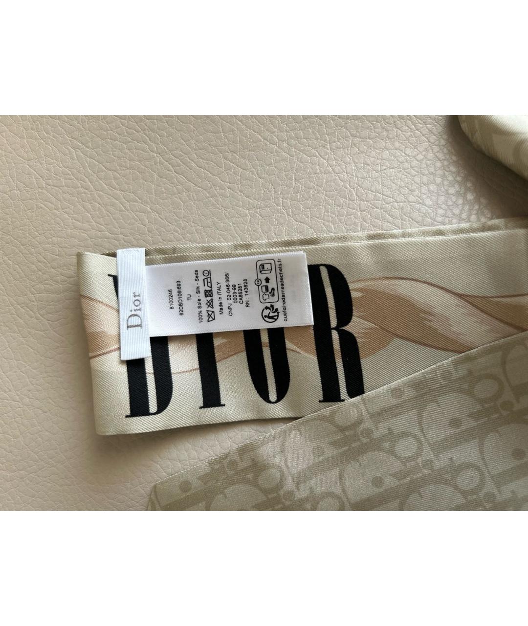 CHRISTIAN DIOR Мульти шелковый платок, фото 3