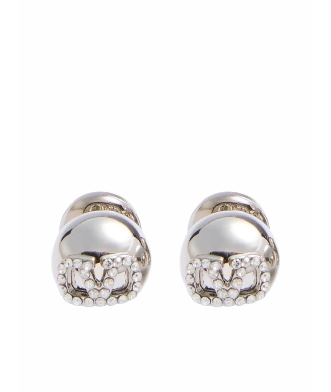 VALENTINO Серебряные металлические серьги, фото 1