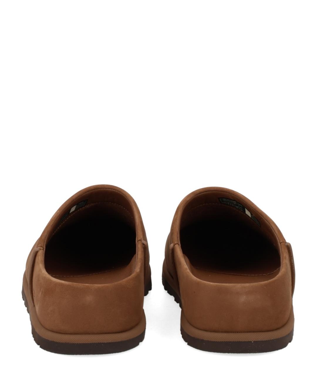 UGG AUSTRALIA Коричневые замшевые мюли, фото 4