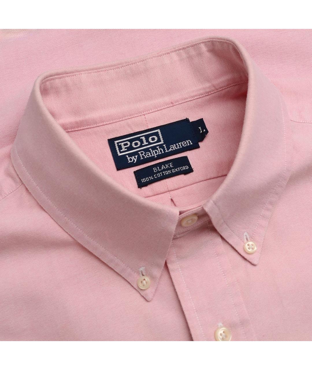 POLO RALPH LAUREN Коралловая хлопковая кэжуал рубашка, фото 4