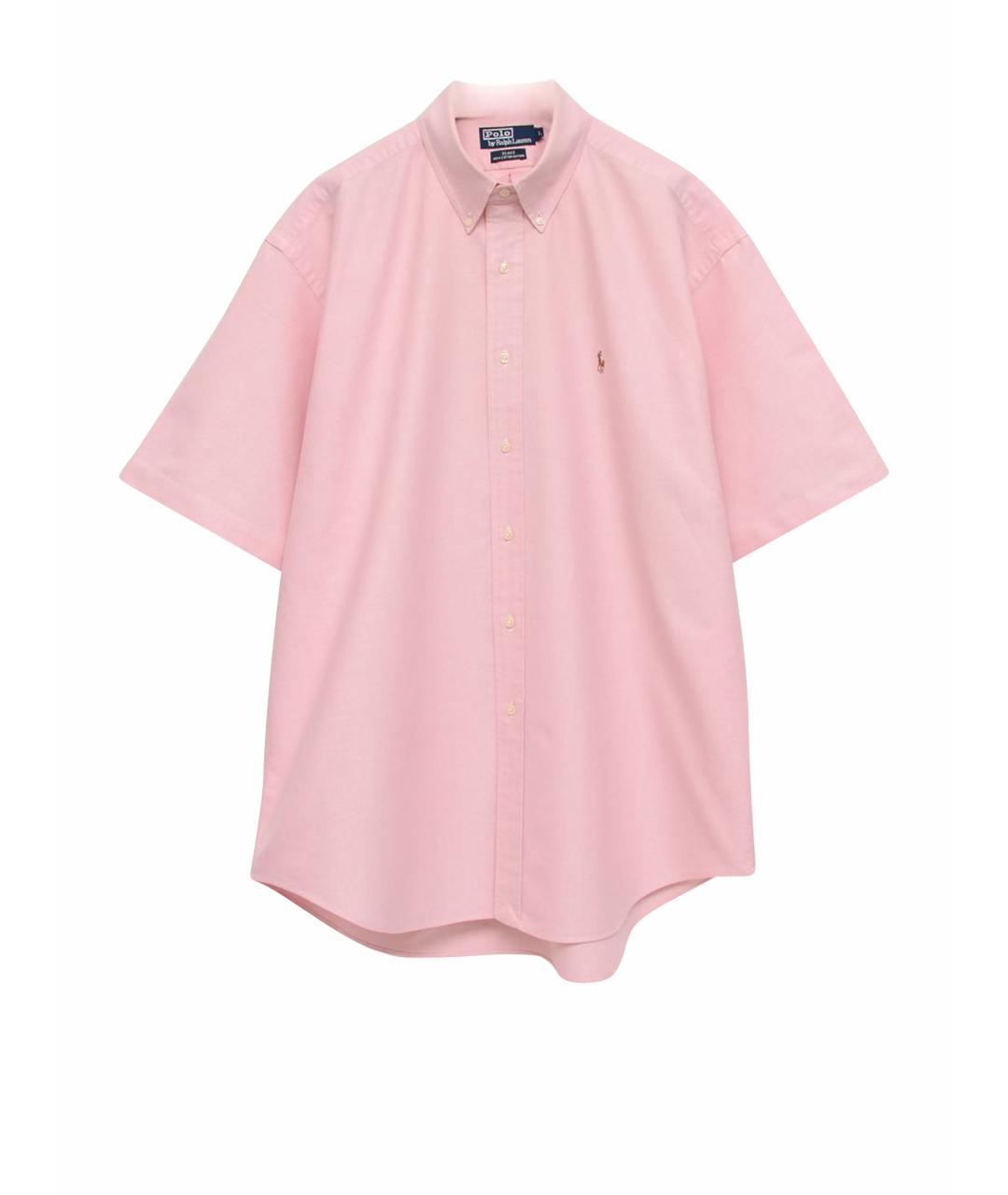 POLO RALPH LAUREN Коралловая хлопковая кэжуал рубашка, фото 1