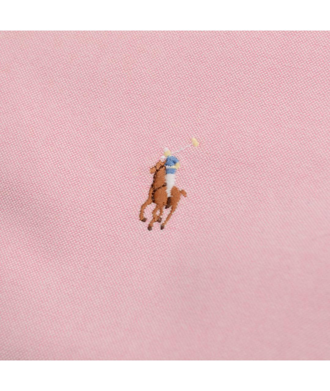 POLO RALPH LAUREN Коралловая хлопковая кэжуал рубашка, фото 5