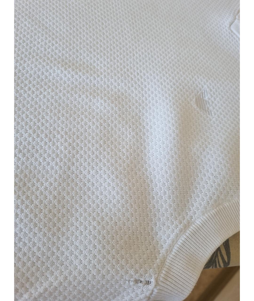 ARMANI JUNIOR Белый хлопковый жакет / жилет, фото 3