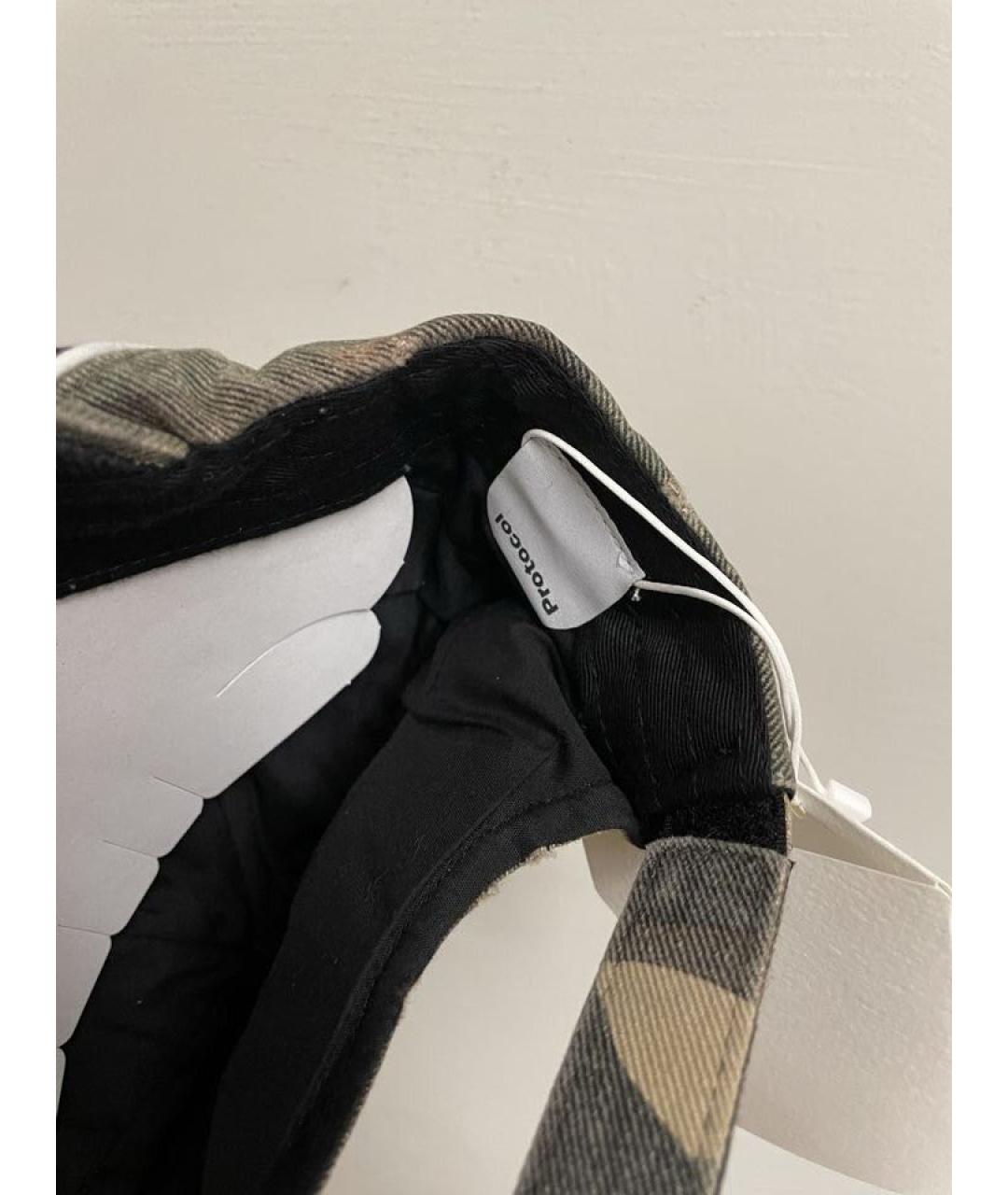 PROTOCOL INDEX Хаки хлопковая кепка/бейсболка, фото 6