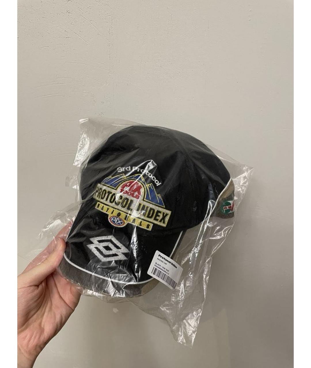 PROTOCOL INDEX Хаки хлопковая кепка/бейсболка, фото 3