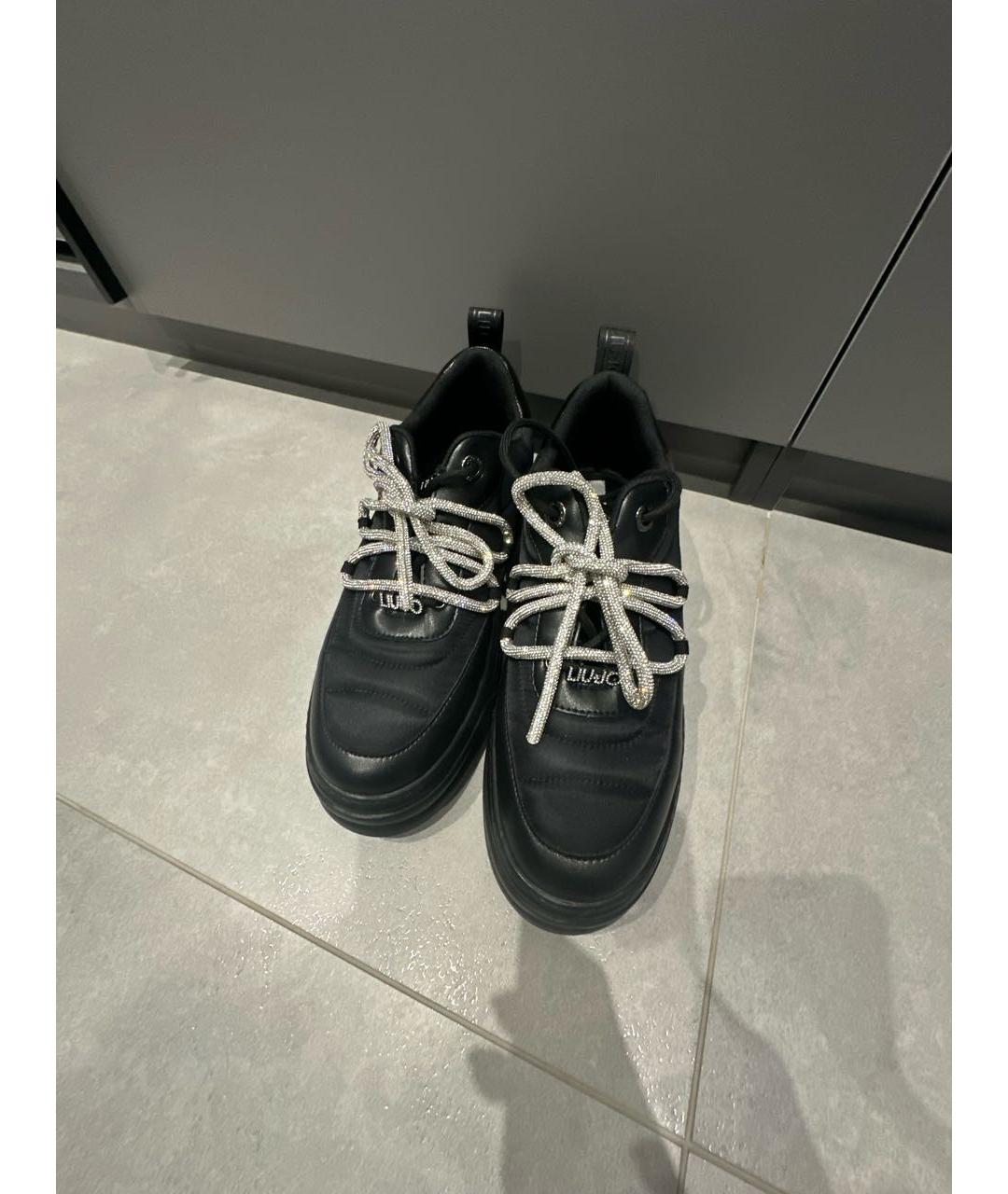 LIU JO Черные кеды, фото 4