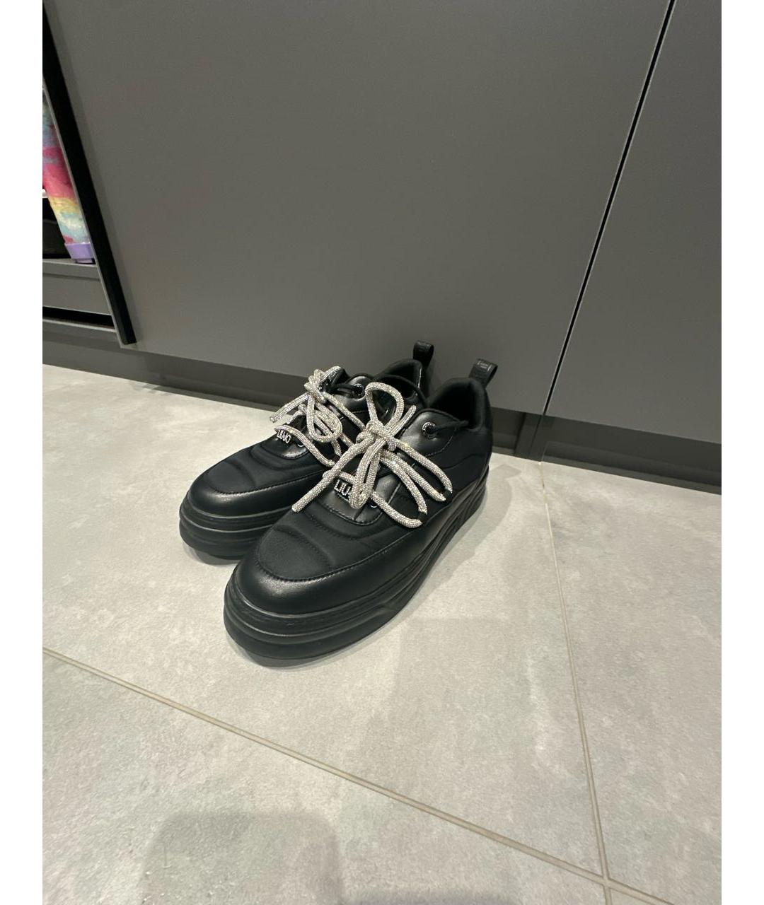 LIU JO Черные кеды, фото 2