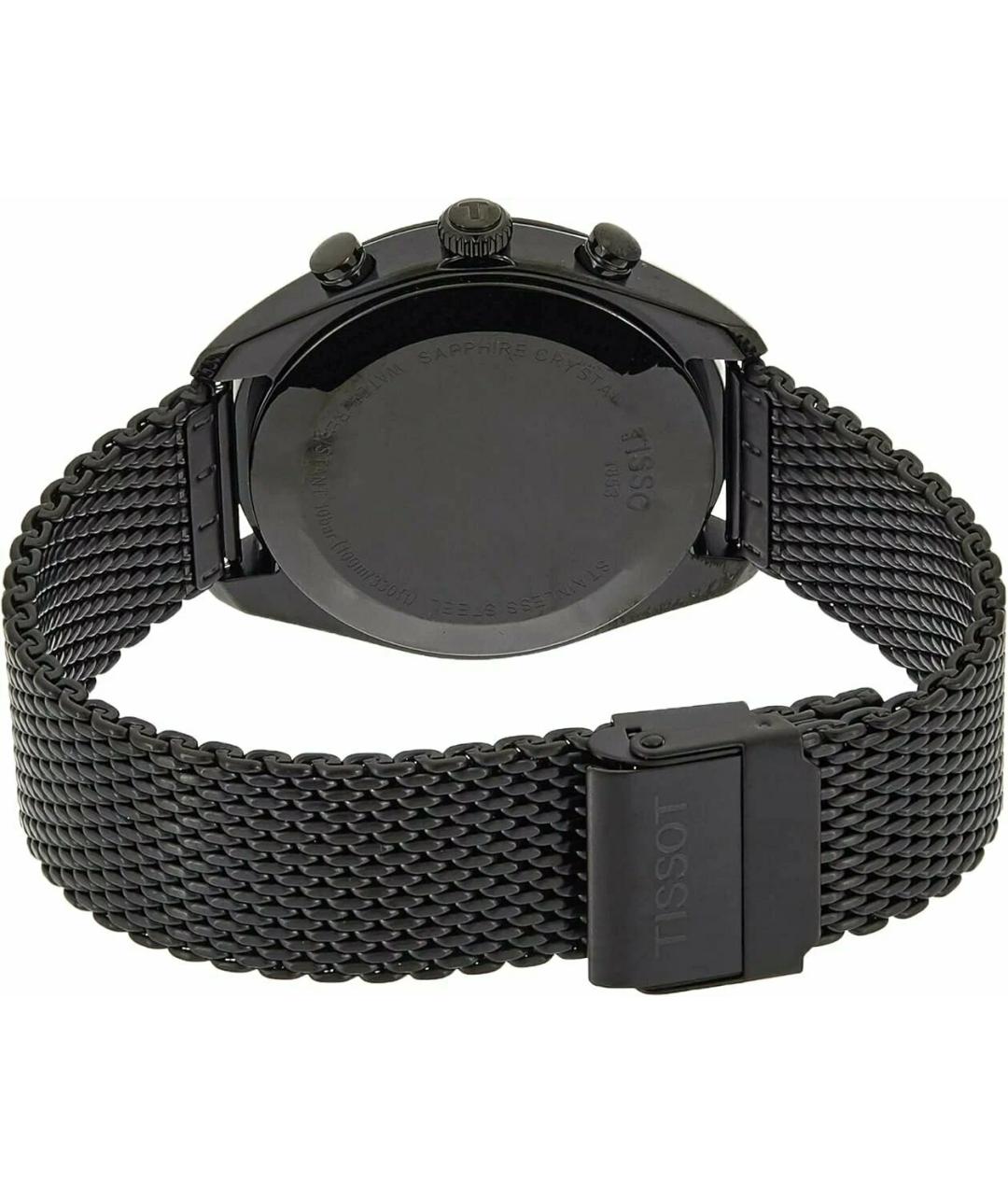 TISSOT Черные стальные часы, фото 2