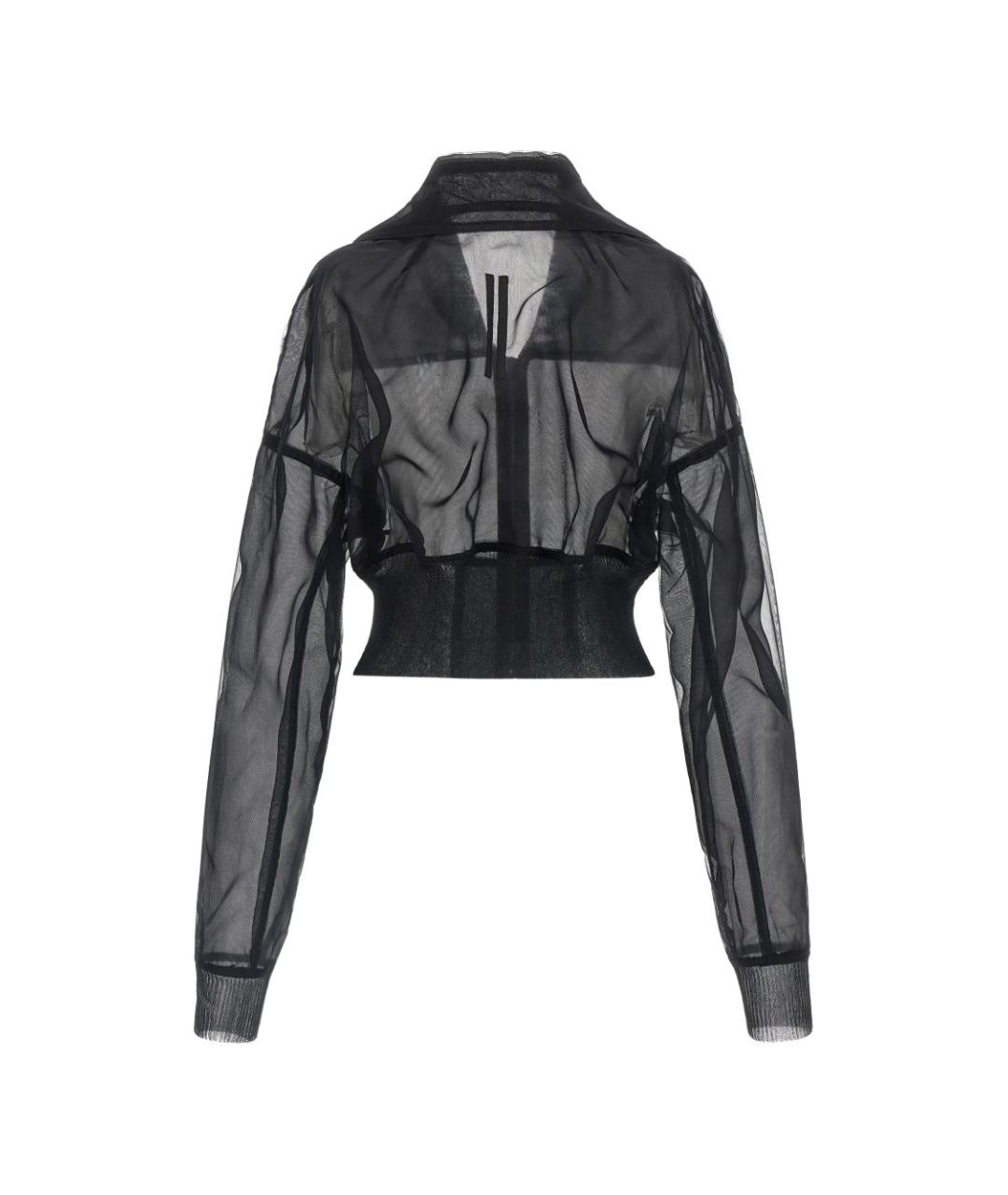 RICK OWENS Черная куртка, фото 4