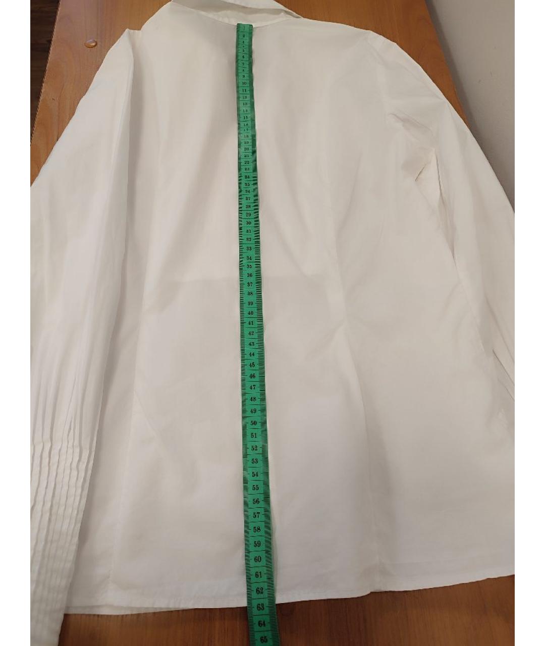 ESCADA Белая хлопковая блузы, фото 8